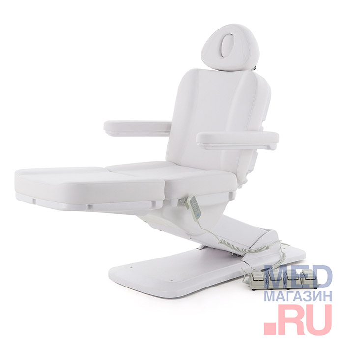 Косметологическое кресло электрическое с ножной педалью ММКК-4 КО-185D Med-Mos