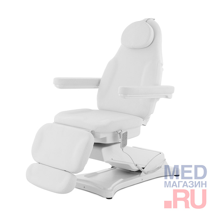 Косметологическое кресло электрическое c 3-мя моторами и ножными педалями ММКК-3 КО-177DP-00 Med-Mos