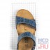 Сандалии женские анатомические 101589-120 FOOTWELL, синие