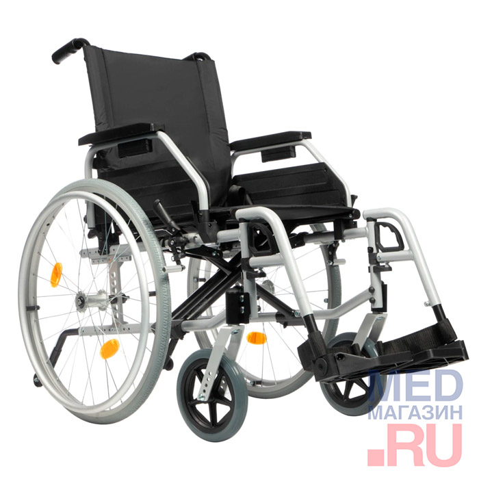 Инвалидная коляска механическая Ortonica Base 195, ширина сиденья 38 см