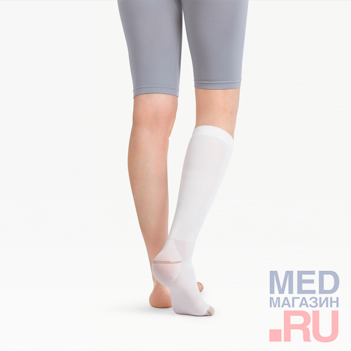 Гольфы компрессионные с открытым носком LUOMMA IDEALISTA ID-250 2 класс