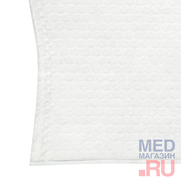 Рукавицы одноразовые пенообразующие для мытья тела, с пленкой, односторонние, 17х23 см, 30 шт Beside