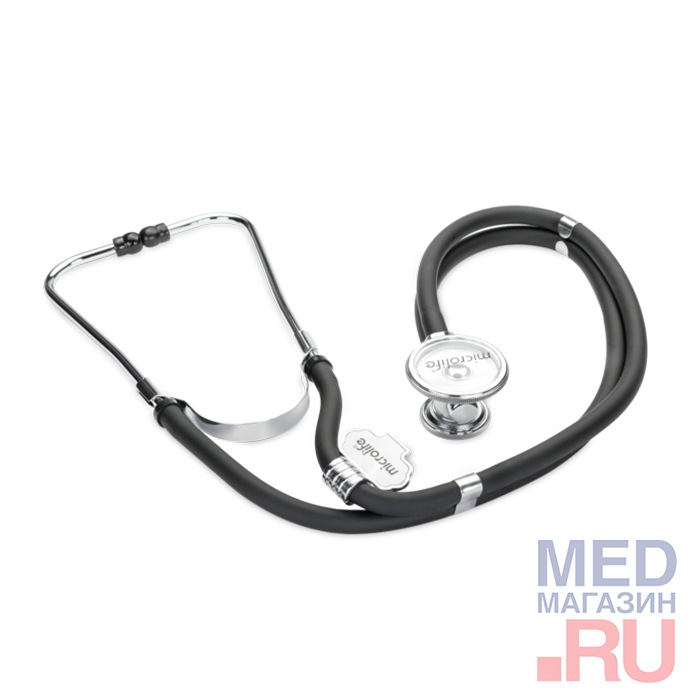 

Стетоскоп Microlife ST-77 "Rappaport": Цвет - Черный