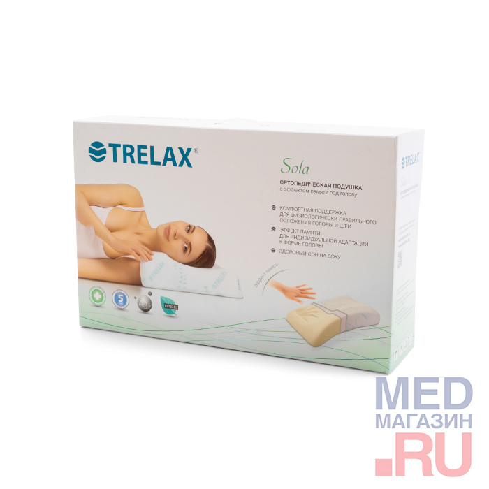 Подушка ортопедическая П30 TRELAX SOLA M