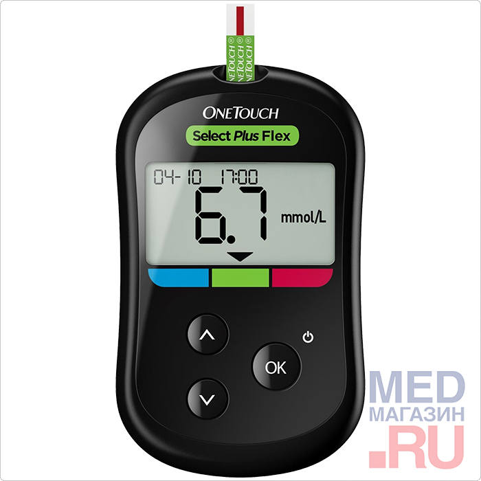 

Глюкометр Оne Touch Select PLUS FLEX