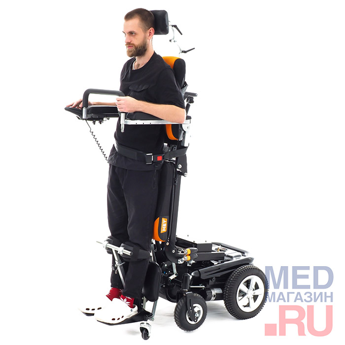 Кресло-коляска электрическая с вертикализатором MET VERTIC 2