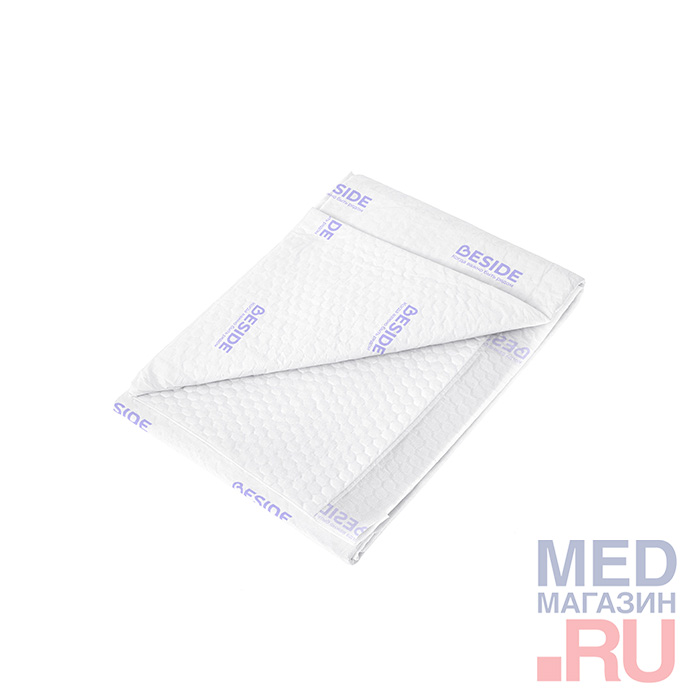Пеленки впитывающие одноразовые BESIDE, 80х90см, 10 шт