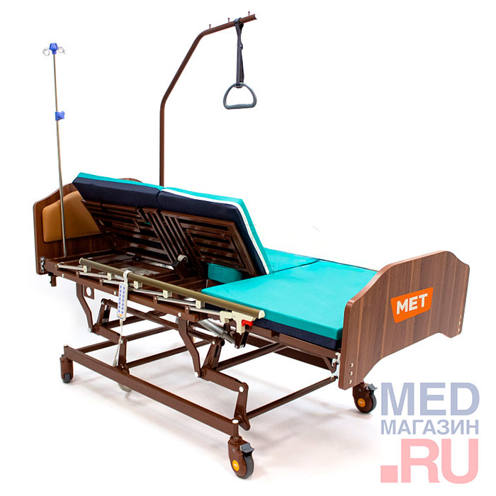 Кровать медицинская электрическая с туалетным устройством МЕТ РЕАЛТА (REALTA)