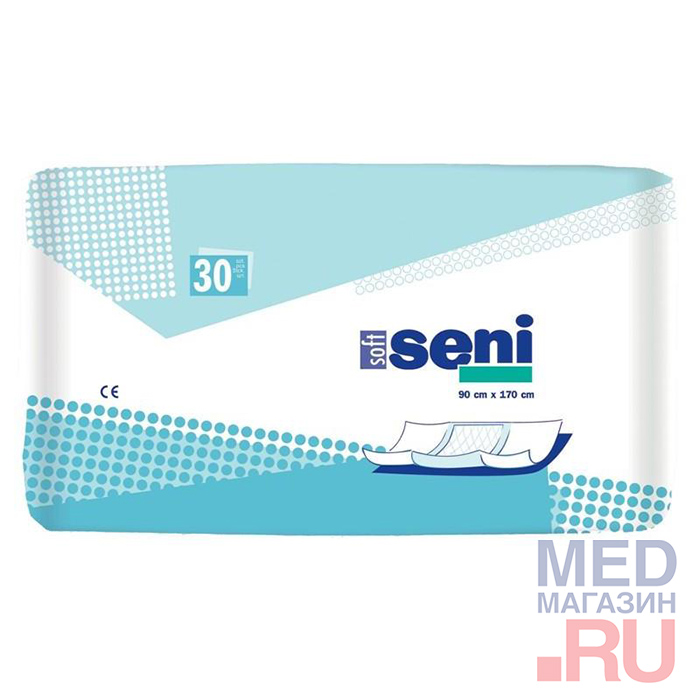 

Пеленки с крылышками SOFT 90х170 (30шт.)