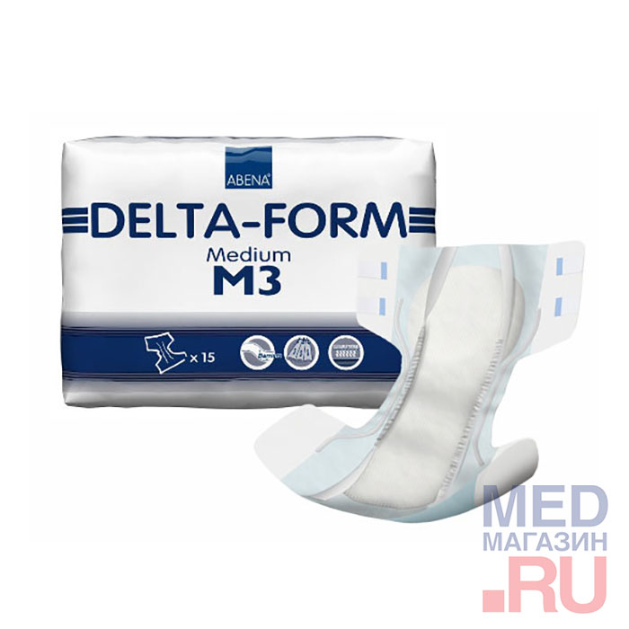 Подгузники для взрослых Delta-Form M1