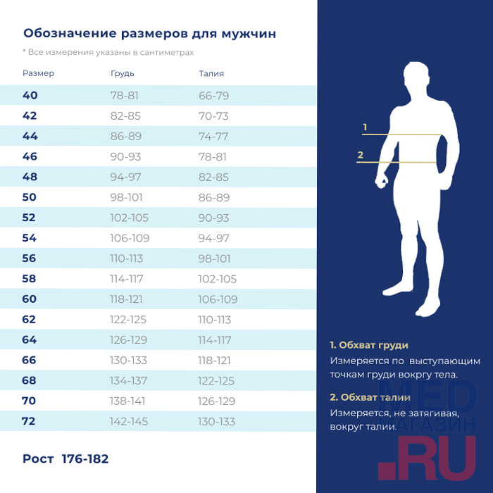 Халат медицинский мужской М-048 