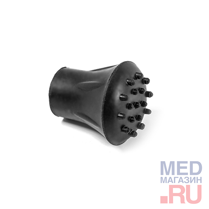 Резиновая насадка для тростей 10034W/BL