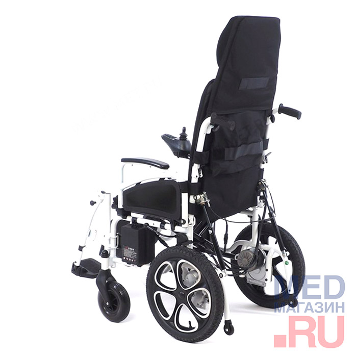 Электрическая кресло-коляска с self-откидной спинкой MET COMFORT 85