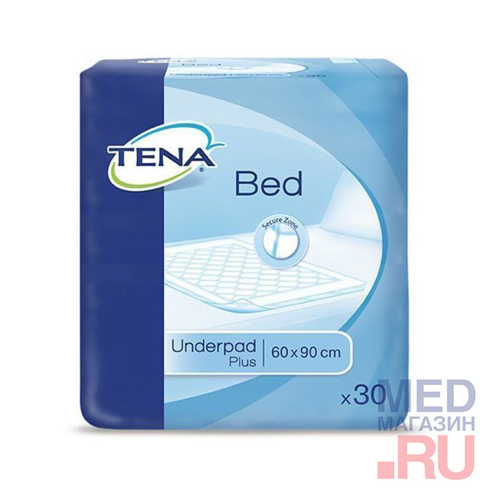 Простыни одноразовые Tena Bed plus 60x90 (30 шт.)