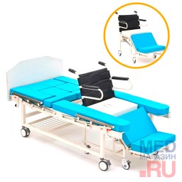 Кровать медицинская механическая с креслом-каталкой MET INTEGRA Кровать медицинская механическая с креслом-каталкой MET INTEGRA