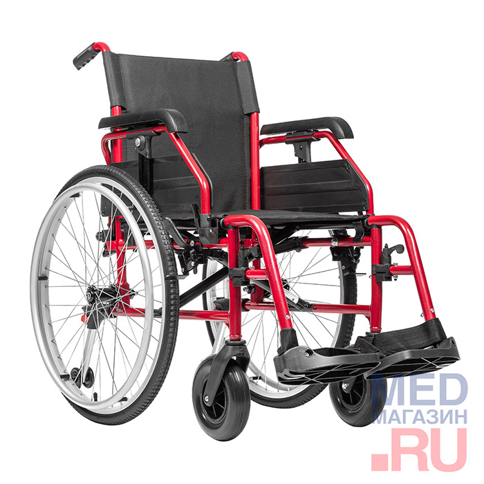 Инвалидная коляска Ortonica Base 190, ширина сиденья 43 см