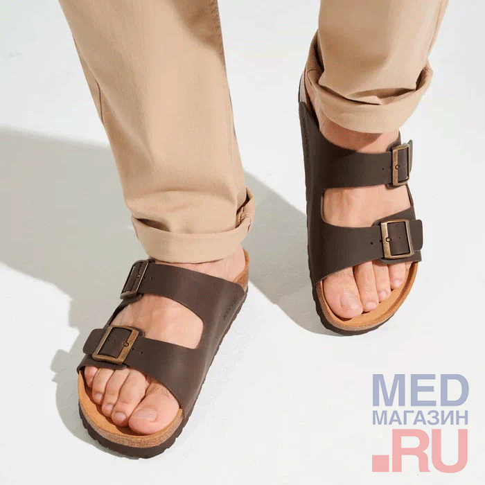 Сандалии мужские анатомические 522015-011 FOOTWELL