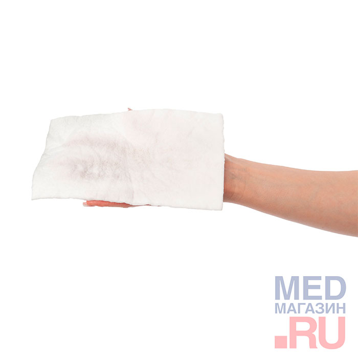 Губки одноразовые пенообразующие для мытья тела, 12х20 см, 30 шт Beside