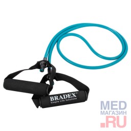 Эспандер трубчатый с ручками, нагрузка до 9 кг Bradex Эспандер трубчатый с ручками, нагрузка до 9 кг Bradex