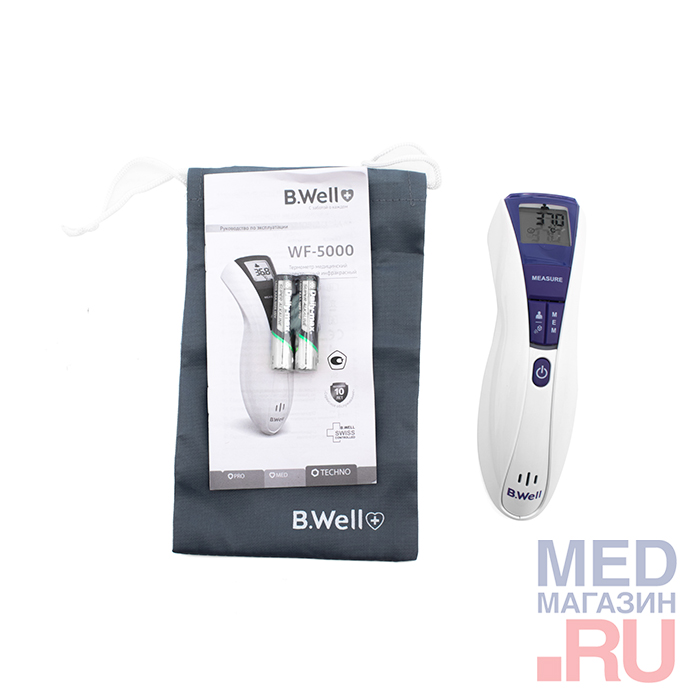 Термометр медицинский B.Well WF-5000 бесконтактный