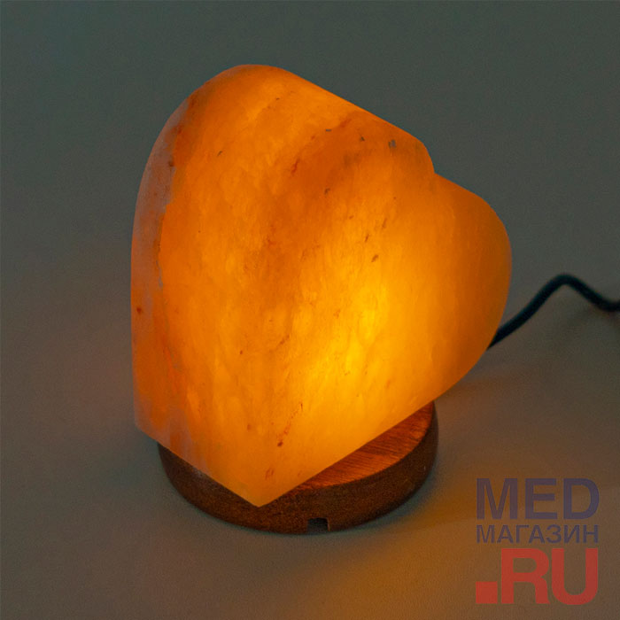 Соляная лампа Barry Heart с USB