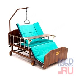Кровать медицинская механическая с переворотом и туалетом MET REMEKS XL  Кровать медицинская механическая с переворотом и туалетом MET REMEKS XL