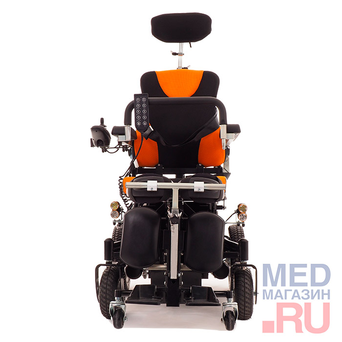 Кресло-коляска электрическая с вертикализатором MET VERTIC 2
