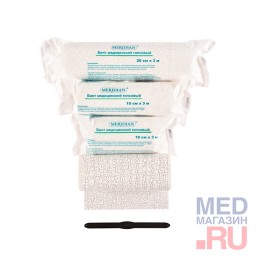 Бинт медицинский гипсовый Meridian, 15 см х 3 м Бинт медицинский гипсовый Meridian, 15 см х 3 м