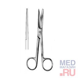 Ножницы с 1 острым концом, прямые Ножницы с 1 острым концом, прямые