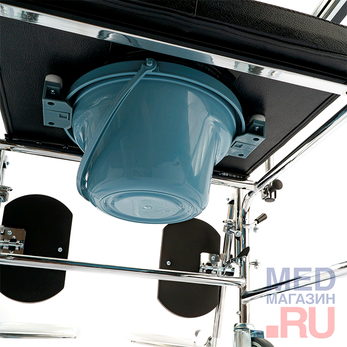 Кресло-каталка с туалетным устройством Barry V2XL