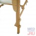 Стол массажный складной деревянный 2-х секционный МЕТ Comfort Professional 02