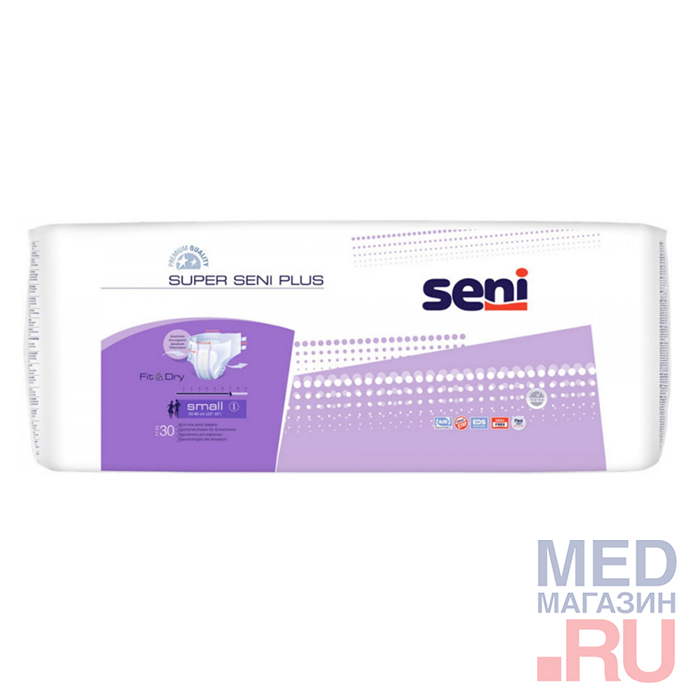 Подгузники Super Seni Air Plus для взрослых (30шт/уп) (ночные, M)