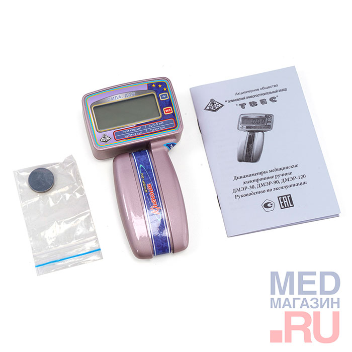 Динамометр электронный ручной ДМЭР-30-0,5