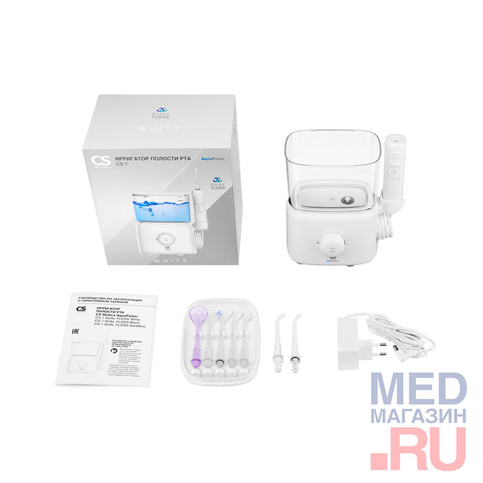Ирригатор полости рта CS Medica AquaPulsar CS-7 DUAL FLOSS