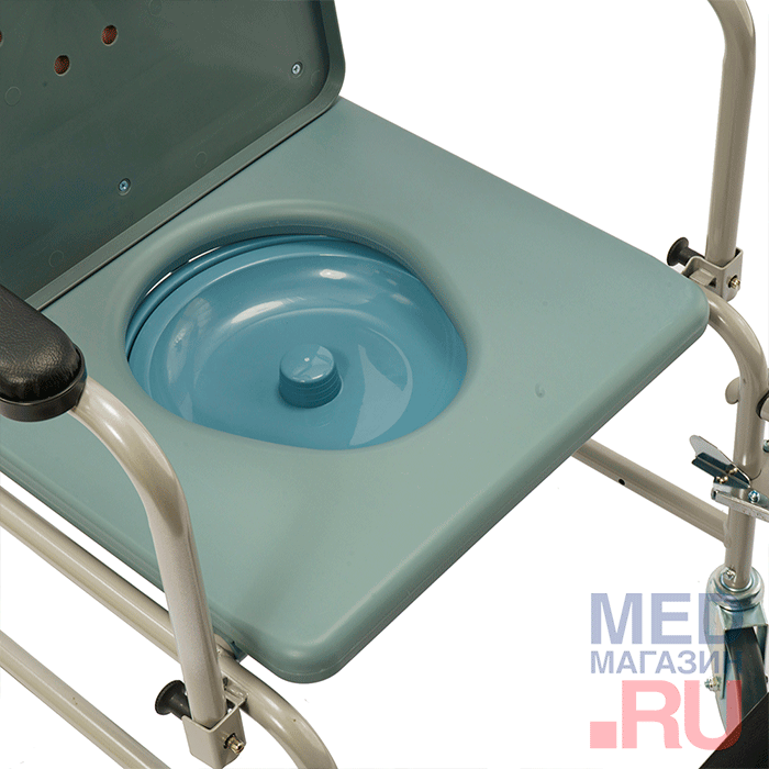 Кресло-каталка с санитарным устройством Barry V2P
