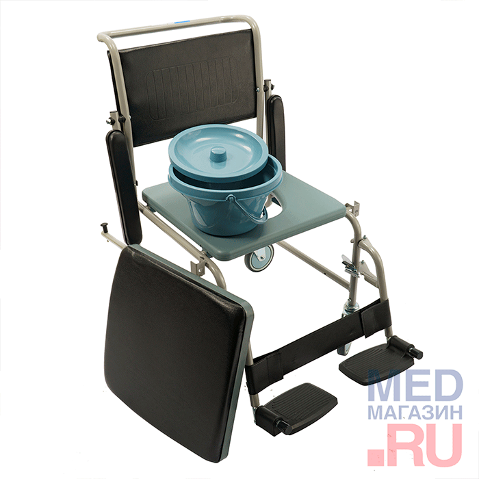 Кресло-каталка с санитарным устройством Barry V2P