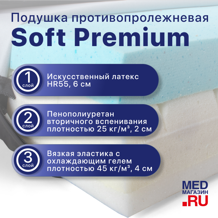 Подушка Barry Soft Premium