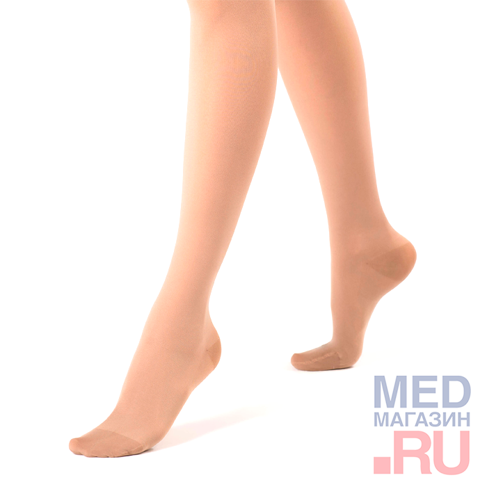 Чулки компрессионные Ofa Memory 2 класс, широкое бедро, закрытый мыс, стандартные