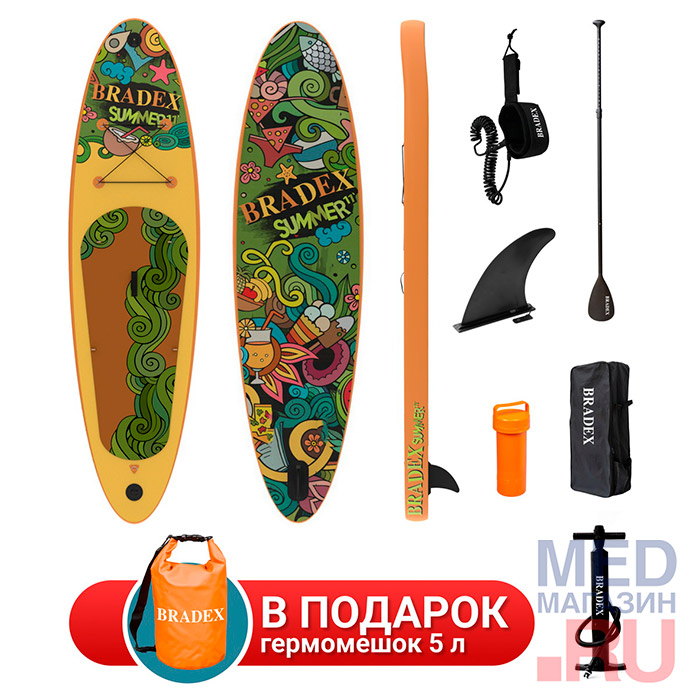 Сапборд прогулочный Summer 11', Bradex 