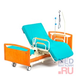 Кровать медицинская электрическая с поворотным креслом МЕТ RAUND UP