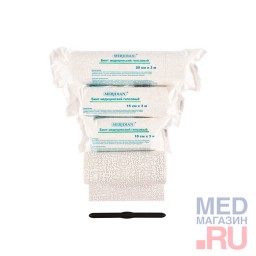 Бинт гипсовый Meridian, 10 см х 3 м Бинт гипсовый Meridian, 10 см х 3 м