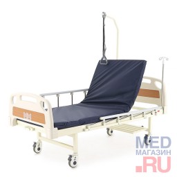 Кровать медицинская механическая с матрасом Е-17В (РМ-1014Д) Med-Mos
