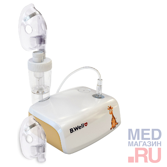 

Ингалятор (небулайзер) медицинский B.Well MED-125 детский