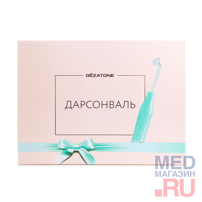 Дарсонваль для лица, тела и волос с 5-ю насадками Gezatone Biolift4 203 (бирюзовый)