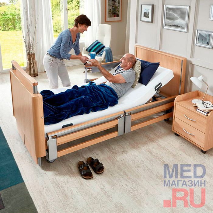 Кровать медицинская электрическая с матрасом Inovia
