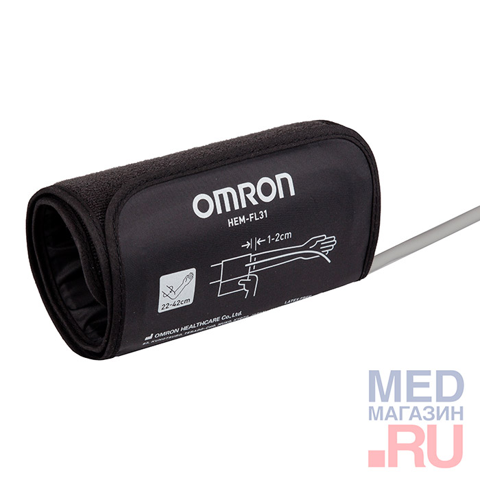 Автоматический тонометр Omron M3 Comfort с умной манжетой Intelli Wrap Cuff и адаптером