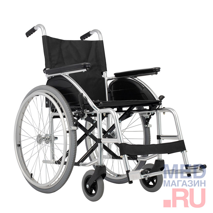 Инвалидная коляска механическая Ortonica Base 160, ширина сиденья 45 см