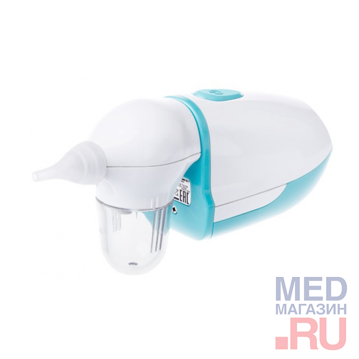 Электронный назальный аспиратор cs medica kids cs-17 с системой "непроливайка"