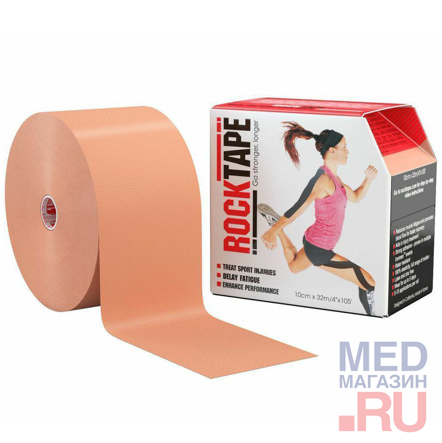 Тейп Rocktape 5см ? 32м, США  - купить