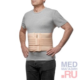 Бандаж послеоперационный грыжевой ПО-214 со съемным пелотом шириной 20 см, бежевый Бандаж послеоперационный грыжевой ПО-214 со съемным пелотом шириной 20 см, бежевый